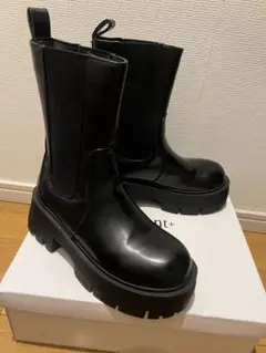 【moment+】厚底ショートブーツ