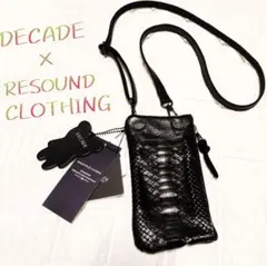 美品】RESOUND CLOTHING × decade ショルダーバッグ - メルカリ