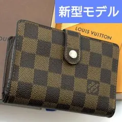 ルイヴィトン ポルトモネ ビエ ヴィエノワ ダミエ がま口 MI1134