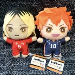 ハイキュー‼︎ みにコレ！ぬいぐるみ1 音駒　孤爪研磨 鳥野 日向翔陽
