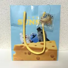 新品未開封 パペットスンスン プチバッグ バレンタイン バナナキーホルダー 付き