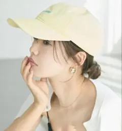 coca ウォッシュドロゴキャップ　Yellow