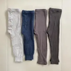ベビー用レギンス4点セット　80