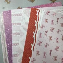 A4 デザインペーパー まとめ売り 50枚セット①