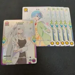 ユニオンアリーナ リゼロ エミリア レム パラレルプロモ 6枚セット