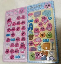き*ね様 おぱんちゅうさぎ りったいシール 2点セット (正規品)のサムネイル