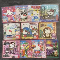 【値下げしました】ハローキティ ご当地プチタオル 11枚セット