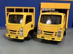 ジャンク品】トミカ いすゞ エルフ 積載車 2台セット - メルカリ
