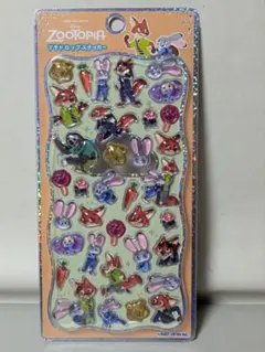 ★ズートピア★プチ・ドロップステッカー【正規品】【カミオジャパン】