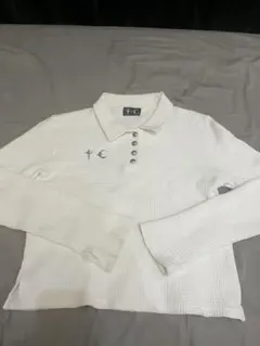 極美品✨】Thug Club サブクラブ TC ポロシャツ ホワイト - メルカリ