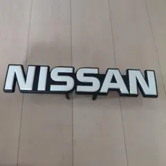 貴重!! 日産 純正 オプション Y31シーマ ゴールド エンブレム 割れあり 