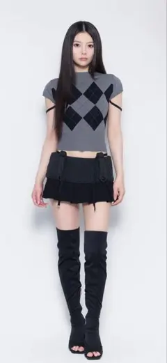 theredthread argyle fit tops - メルカリ