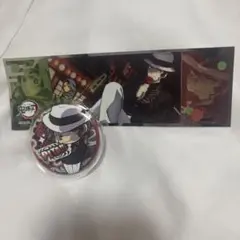 鬼滅の刃 鬼舞辻無惨 缶バッジ ステッカー