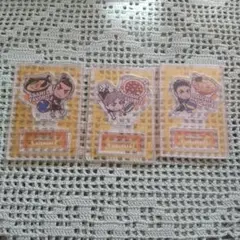 ハイキュー キャラグルメアクリルスタンド 烏野高校 3年生セット