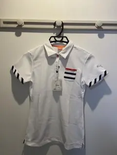 新品　プーマ　半袖ポロシャツ　白　吸水速乾　UVカット　ゴルフ