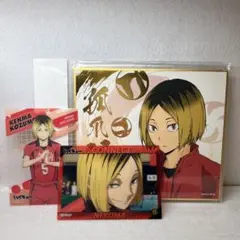 ハイキュー!! 音駒高校 孤爪研磨 ミニ色紙＆アクリルカード