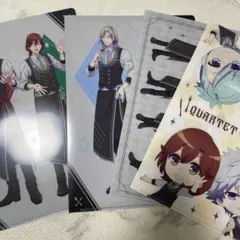 第三弾　コンプ　ココス　カルナイ　クリアファイル　嶺ニ　蘭丸　カミュ　藍