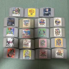 N64 ゲームソフト コレクション19本セット