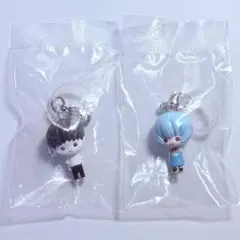 エヴァンゲリヲン めじるしアクセサリー 碇シンジ＆綾波レイ 2点セット