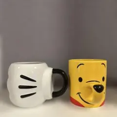 ディズニー　マグカップ　プーさん　ミッキーマウス