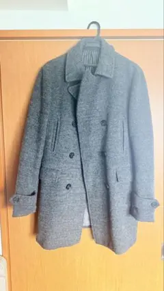 VINTAGE MEN'S BIGI ウール チェスターコート Lのサムネイル