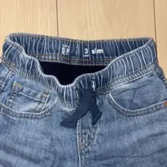 裏起毛　キッズ　デニム