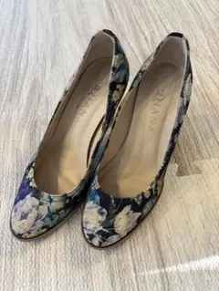 Diana 花柄 ハイヒールパンプス