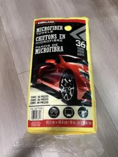 コストコKirkland マイクロファイバータオル 6枚入り
