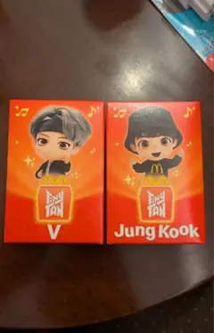 BTS テテ　ジョングク　韓国マクドナルド　タィニータン　第2弾　フィギュア