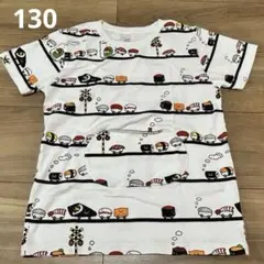 スシトレイン柄 半袖Tシャツ graniph