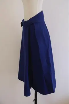 Balenciaga フレアスカート ブルー ひざ丈のサムネイル