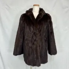 岐阜毛被 ストライプ 毛皮コート ファーコート Yahoo!オークション -「岐阜毛被」の落札相場・落札価格