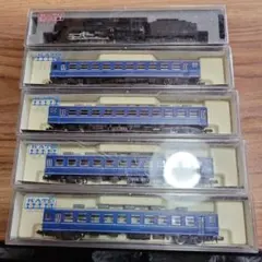 ◇KATOの室内灯付/旧型客車 急行「かいもん」風 5両 オロ11、スハニ35