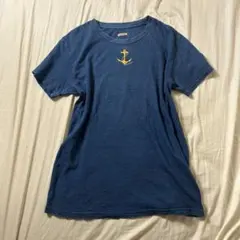 KAPITAL インディゴ染め アンカーワッペンTシャツ マリンデザイン 藍染めのサムネイル