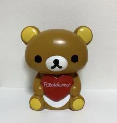 リラックマ　貯金箱　ハート　BIG　フィギュア　置物　レア