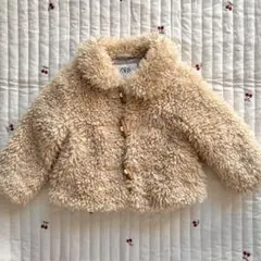 zara baby ボアアウター