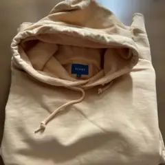 BEAMS 、イエローのフード付きパーカーLサイズ