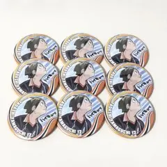 ハイキュー 山口忠 缶バッジ 9点セット