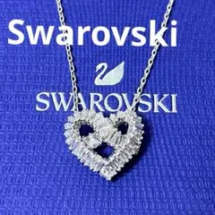 スワロフスキー　ネックレス　Matrixペンダント　ハート　正規品　極美品　箱付