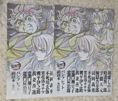 鬼滅の刃 パンフレット副読本～鬼殺隊編～ 2冊セット