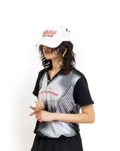 LTTTXASICS リー・トーキョー・テーブル・テニスアシックスキャップ白のサムネイル