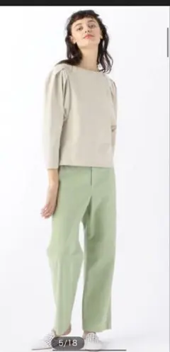 MACPHEE マカフィー　コットンジャージー トップス