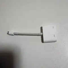 Lightning to HDMI 変換アダプタ ホワイト