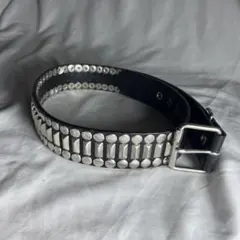 666 Studs leather beltのサムネイル