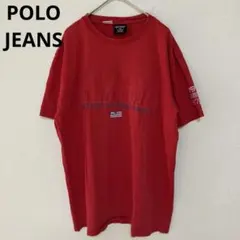 POLO JEANS RALPH LAUREN Tシャツ　レッド　Mサイズ