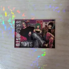 SAKAMOTO　DAYS　JCC同期メモ（ブロマイドのみ）坂本、赤尾、南雲