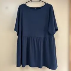 ネイビー チュニック 半袖のサムネイル