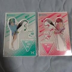 ホロライブ 宝鐘マリン 潤羽るしあ 郵便局 アクリルスタンド セット