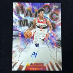 AJ Johnson ジョンソン Topps Flagship Auto サイン