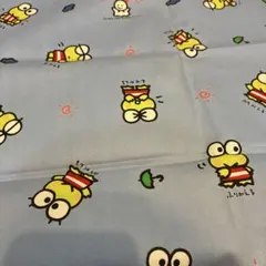 【当時物】けろけろけろっぴ　生地　はぎれ